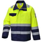 Portwest MV25 Hi-Vis Modaflame munkakab&aacute;t, s&aacute;rga/navy, XL term&eacute;kfot&oacute;