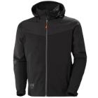 Helly Hansen Oxford kapucnis softshell kabát, fekete, M termékfotó