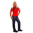23290 Highline women's waist pants, gray/black, 65% PES-35% cotton 34 product photo