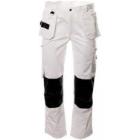 MJ 27-262 M-Wear Eduard waist pants, white product photo