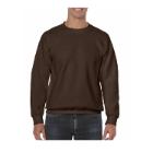 Gildan 18000 crewneck sweater, dark chocolate, 270g, 50% cotton 50% polyethylene product photo