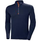 Helly Hansen Lifa Merino zip sweater, blue product photo