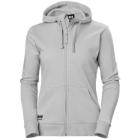 Helly Hansen Classic női cipzáras kapucnis pulóver, Grey Fog, 2XL termékfotó
