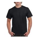 Gildan 5000 Heavy Cotton T-shirt, black, 185 g, 100% cotton product photo