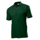 ST 3000 Galléros póló, zöld, 170 g, 100 % pamut, bottle green S termékfotó