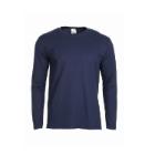 ST 2130 Comfort hossz&uacute; ujj&uacute; p&oacute;l&oacute;, s&ouml;t&eacute;t k&eacute;k, 185g, 100 % pamut M term&eacute;kfot&oacute;