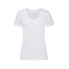 Stedman 2700 Classic V-Neck Women's T-Shirt, White, 155g, 100% Cotton product photo