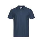 ST 3000 Gall&eacute;ros p&oacute;l&oacute;, k&eacute;k, navy, 170g 100% pamut S term&eacute;kfot&oacute;