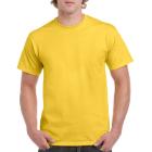 Gildan 5000 Heavy Cotton round neck T-shirt lemon yellow 180g product photo