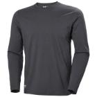 Helly Hansen Manchester long sleeve T-shirt, grey XL product photo