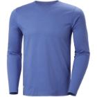 Helly Hansen Manchester Langarm-T-Shirt, blau L Produktbild