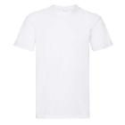Fruit of the Loom Super Premium crew neck T-shirt, 100% cotton, 205 g, white, S product photo