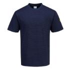 Portwest AS20 - Antistatic ESD T-shirt, Navy, L product photo