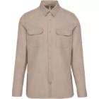 Kariban KA590 Herren-Langarmhemd, Beige, M Produktbild