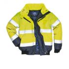 Portwest C465-RNV Two Tone Hi-Vis Bomber Jacket, Red/Blue product photo