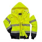Portwest C465YN K&eacute;tt&oacute;nus&uacute; Hi-Vis bomber dzseki, s&aacute;rga/s&ouml;t&eacute;tk&eacute;k 3XL term&eacute;kfot&oacute;