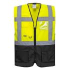 Portwest C476YBR Warsaw vezetői hi-viz mell&eacute;ny, s&aacute;rga/fekete XL term&eacute;kfot&oacute;