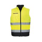 Portwest S267 Hi-Vis Two Tone Vest, Yellow/Navy product photo