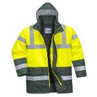Portwest S466YGR Traffic kontraszt Hi-Vis b&eacute;lelt kab&aacute;t, s&aacute;rga/z&ouml;ld XS term&eacute;kfot&oacute;