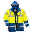 Portwest S466YRB Traffic kontraszt Hi-Vis b&eacute;lelt kab&aacute;t, s&aacute;rga/kk&eacute;k M term&eacute;kfot&oacute;