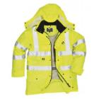 Portwest S427 Hi-Vis 7:1 Traffickab&aacute;t, poli&eacute;szter/pamut, citroms&aacute;rga 4XL term&eacute;kfot&oacute;