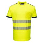 Portwest T181 PW3 Hi-Vis p&oacute;l&oacute;, s&aacute;rga/k&eacute;k S term&eacute;kfot&oacute;