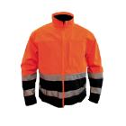 MJ 51-300 M-Wear Soft-shell jacket, orange/blue product photo