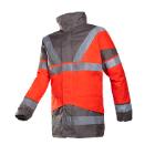 Sioen SKOLLFIELD 4-in-1 Hi-Vis esőkabát, piros/szürke M termékfotó