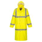 Portwest H445 Visibility raincoat 122cm, lemon yellow, L product photo