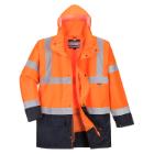 Portwest S766 - Essential 5-in-1 two-tone jacket Orange/Navy L product photo