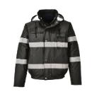 Portwest S434BKR Iona Lite Bomber dzseki, fekete sz&iacute;nben XL term&eacute;kfot&oacute;