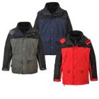 Portwest S532RER Orkney 3in1 Breathable Jacket, Red Black product photo