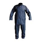 MJ 45-100 Flexible PU two-piece rainwear, blue product photo