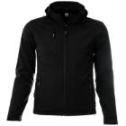 MJ 76-100 M-Wear softshell black jacket product photo