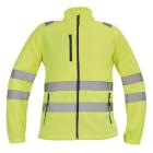 Cerva ALMERIA Hi-Vis pol&aacute;r pul&oacute;ver, s&aacute;rga, S term&eacute;kfot&oacute;