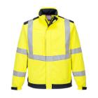 Portwest MV72 Modaflame Multi Norm Arc Softshell-Jacke, Gelb/Marineblau S Produktbild