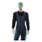 MJ 64-545 PE work apron, 22 micron, 107x78 cm, blue product photo