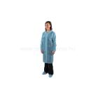 HPC DC02BL Visitor cloak, non-woven PP material, velcro, blue product photo