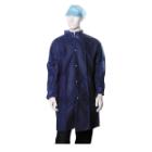 MJ 66-520 PP patent lab coat, navy blue product photo