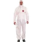 Ansell 15FR WR Plus Microchem hooded flame resistant overalls white M product photo