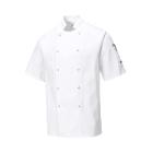 Portwest C733WHR Cumbria white chef jacket, Kingsmill 190g product photo