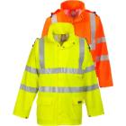 Portwest FR41 Sealtex multinorm rain jacket, Hi-Vis, yellow product photo