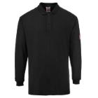 Portwest FR10 Flame Retardant Antistatic Black Long Sleeve T-Shirt S-3XL product photo