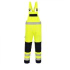 Portwest FR63 Hi-Vis Multinorm-Tr&auml;gerhose, Gelb, S-3XL Produktbild