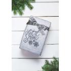 OLIMA CHRISTMAS TOWEL - LET IT SNOW FLAKES product photo