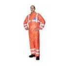 Tyvek 500 HV over&aacute;l, f&eacute;nyvisszaverő cs&iacute;kokkal, narancss&aacute;rga, 3XL term&eacute;kfot&oacute;
