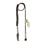 Irudek 238 positioning rope, adjustable, 12mm diameter, black/yellow, 2m product photo