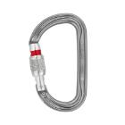 PETZL Am'D SCREW-LOCK lightweight asymmetric carabiner product photo
