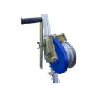 Irudek TRN1 Winde 25m mit Stahlseil, blau Produktbild