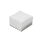 Duni 145810 tissue szalv&eacute;ta, feh&eacute;r, 24x24cm, 1 r&eacute;teg, 1/4 hajtott, 500db/csom term&eacute;kfot&oacute;